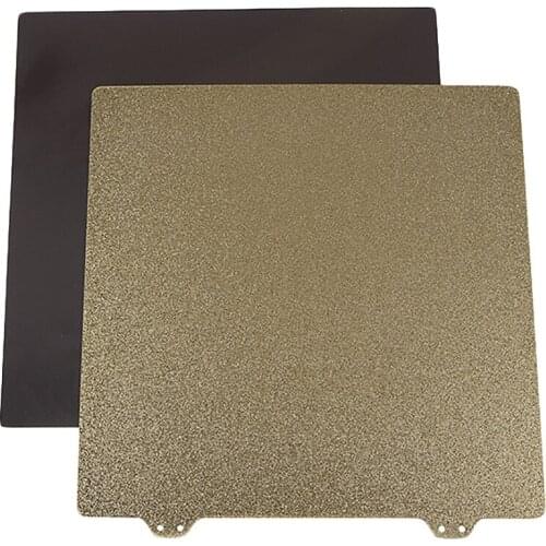 235 x 235 Ender 3 Double Sided Textured Pei Spring Steel Sheet Powder Coated Pei Build Plate for Ender 3