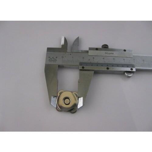 30Sets 18*4.5mm Metal Silver tone Magnetic Snaps Bag Purse Clasp Button,Sewing magnetic clasp Metal Button Fastener