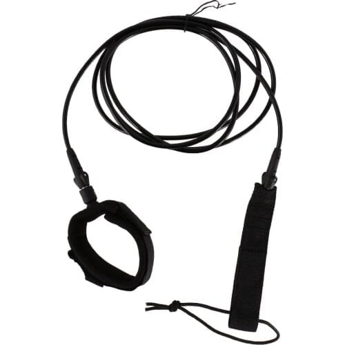 4-12ft 5.5mm Strong Surfing Surfboard Leash String Leg Rope Cord Ankle Strap Surfboard Leash String
