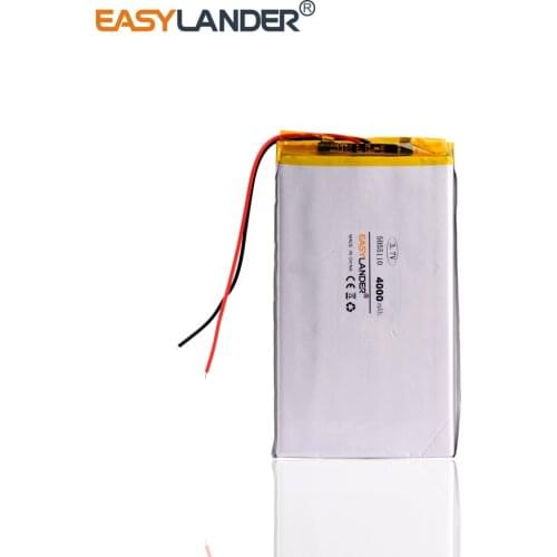 5055110 3.7V 2500mAh Rechargeable li-Polymer Li-ion Battery For PDA tablet PC power bank Onda VI60 GPS DVD 0555110