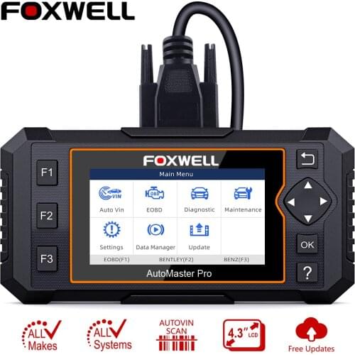 Foxwell NT624 Elite OBD2 EOBD Automotive Scanner Full System Code Reader EPB Oil Reset OBD 2 Auto Scanner Car Diagnostic Tool