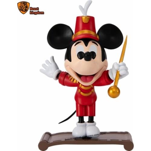 Beast kingdom Disney Genuine Mickey 90th Circus Mickey MINI EGG ATTACK SERIES Model Kits Collect gifts Toy Figures Garage Kits