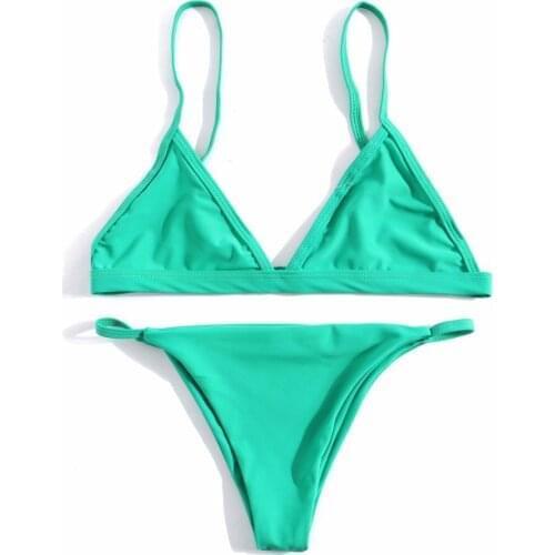 TFSCLOIN Brand Swimwear Women Swimsuit Sexy Push Up Micro Bikinis Set Swimming Bathing Suit Beachwear Summer Brazilian Bikini