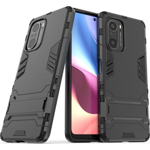 Kickstand Case For Xiaomi Redmi K40 Pro Cases Shockproof Armor TPU + PC Tough Cover For Redmi K40 K40pro Redmik40 K40/K40 Pro
