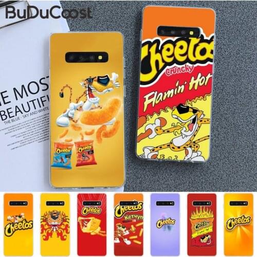 Chenel hot cheetos Painted Phone Case for Samsung Galaxy S10 S10E Lite s6 s7 s8plus s9plus S5 S20