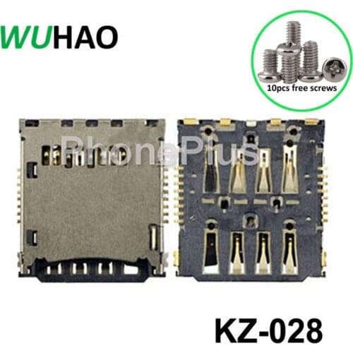 For Sony Xperia V LT25 LT25i LT25C ZR M36h C5502 C5503 SIM Card Tray Slot Holder Socket Connector Plug Repair Part