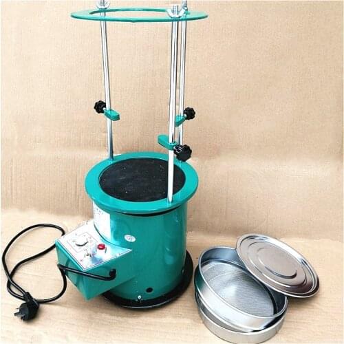Electric Vibrating Sieve Machine Sieve Shaker For Sieve Diameter 30cm With Timing Function Screening Equipment For 300mm Sieves