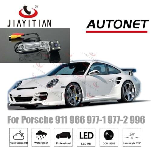 JiaYiTian special camera For Porsche 911 966 977-1 977-2 996 rear view camera/CCD NightVision/License Plate camera backup camera