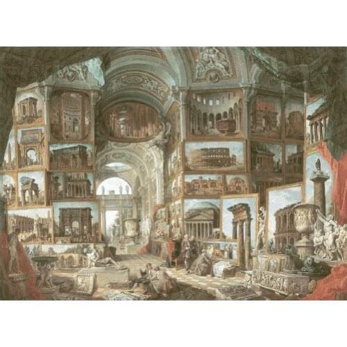 Roma Antica Large format Clear Picture Top Quality Cross Stitch Kits 14CT Unprinted Sewing kit Embroidered Handmade Art