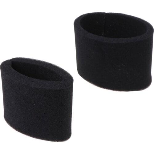 New 2pcs CG125 Off-Road Motorcycle Black Foam Cleaning Sponge Air Filter Cleaner Sponge Replacement