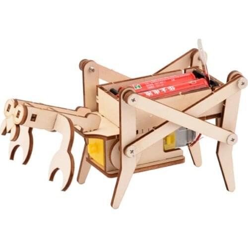 P310-- Hot Selling 3d Handmade Wooden Toys, War Robot Puzzle Model, Diy Childrens Educational Creative Birthday Gift