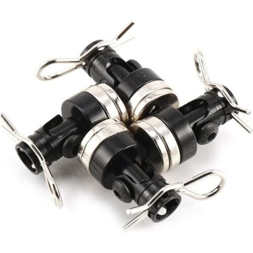 Post Invisible Mount Clips for 1/10 RC Car Car Shell Column 4pcs/set Metal Strong Magnet Upgrade Accessories