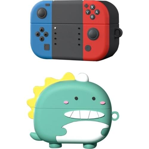 Anti-fall Soft Silicone Case for S-ony WF-1000XM4 Earbuds Cute Look Charging Case Anti-drop Protective Cover