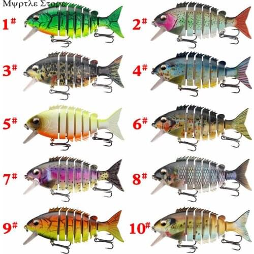 10Colour10cm/22.2g Lifelike Big Bass Fishing Lure Hard Artificial Bait For Pike Wobblers Crankbaits Fishing Tackle Lure Swimbait