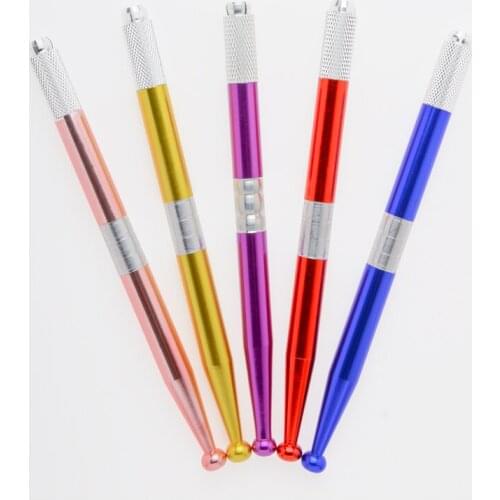 Permanent Makeup Handmade Microblading Pen Machine 3D Tattoo Manual Blade Eyebrow Microblading Pen