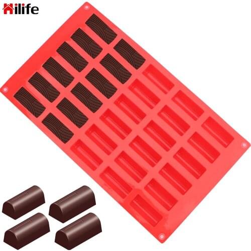 HILIFE Silicone Ice Cube Mold Candy Bakeware Non-Stick 30 Holes DIY Baking Tools Cake Mold Chocolate Desserts Cakes Mould