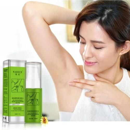 Odor Remover Spray Armpit Underarm Smell Removal Refresh Body Deodorant Liquid Lotion Summer Antiperspirants Body Spray 20ml