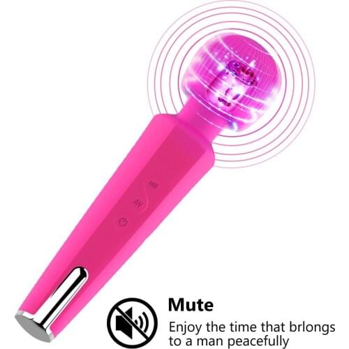 Clitoris Stimulator Erotic G Spot Massager Sex Shop Adult Products 20 Mode Magic Wand AV Vibrator Sex Toys for Woman