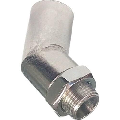 Universal Car 45 Degree O2 Oxygen Sensor Adapter M18X1.5 Adapter Car Modification Parts for Universal Car