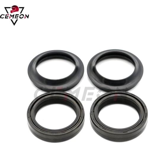 Fork seal For Kawasaki VN1700 K ABS Voyager Custom 2011-2014 Motorcycle front shock absorber front fork oil seal and dust cap
