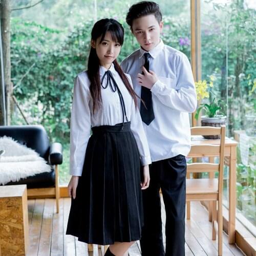 New Arrival Japanese Short Sleeve Sailor Suits School Girl Uniform College Middle High School Students Uniforms Jk Cosplay Femal