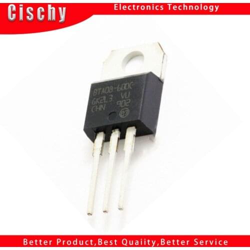 10PCS BTA08-600C TO-220 BTA08-600 TO-220 BTA08 08-600C and original IC