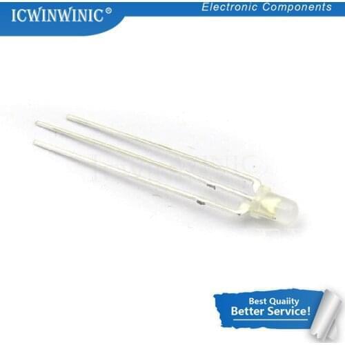 100piece LED 3mm Round Diffused Red & Green two Color Common Anode LED Diode Light Emitting Diode new original