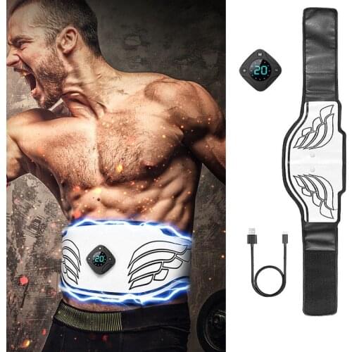 ABS Toning Training Belt Muscle Toning Waist Trimmer Equipment Abdominal Abs Fitness Belt Work Out Power Muscle Training Gear