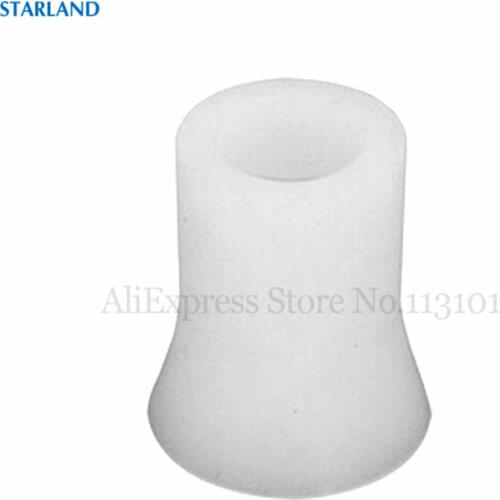 White Silicone Seal Pipe trumpet type sealing ring of soft ice cream machine