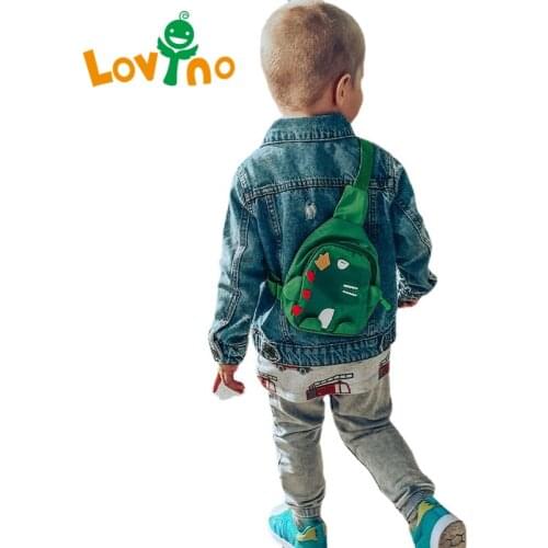 Kids Backpack Cool Boy Cute Girls Dinosaur Pattern Children School Bags Waterproof Baby Messenger Bag Cartoon