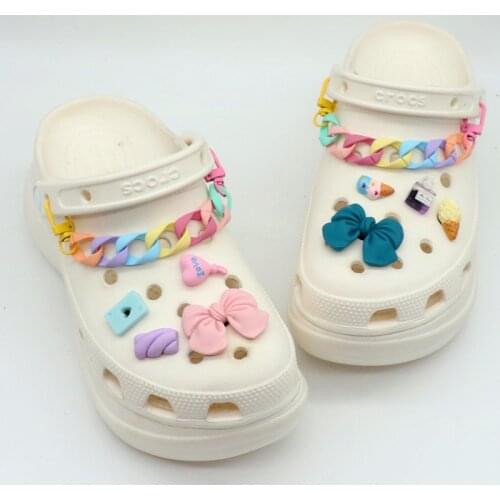 Designer Jibz for Croc JIBZ Croc Charms DIY Shoes Decorations Cute Bow Buckle Vitality Shoes Accessories Unique and Stylish 1ord
