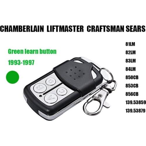For Chamberlain LiftMaster 81LM, 82LM, 83LM and 84LM Comp Mini Garage Door compatible Transmitter