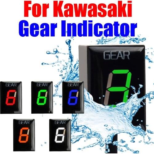 1-6 Speed Motorcycle Gear Indicator Gear Display Meter For Kawasaki ER-6N ER6N ER6F ER-6F ER-4N ER4N ER-4F ER4F KVF750 KVF 750