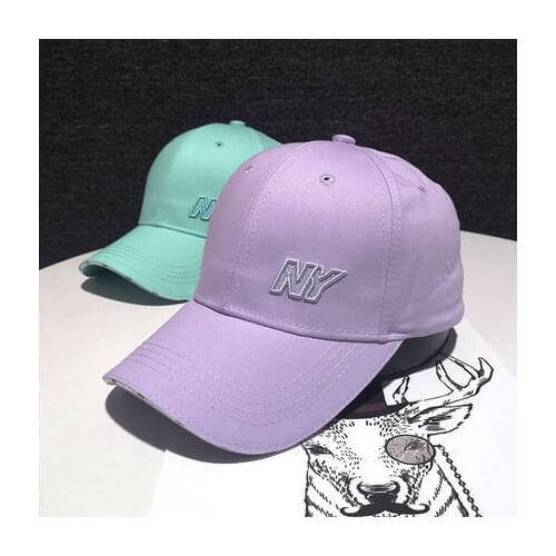17 Candy Colors Baseball Cap for Women and Men Summer Fashion Visors Cap Boys Casual Snapback Hat NY Hip Hop Hats Trucker Hat