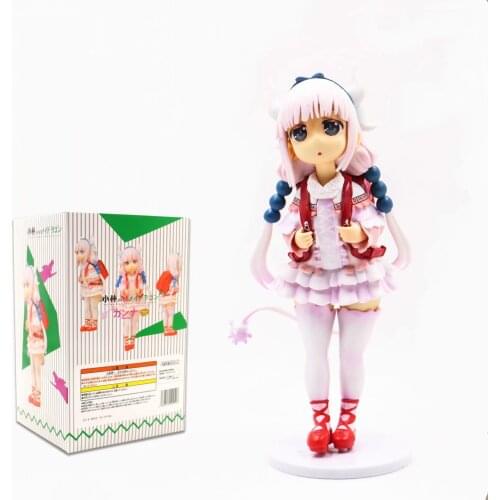 Miss Kobayashis Dragon Maid Anime Figure Kanna Kamui 1/6 scale Action Figure Toys Kanna Backpack Girl Figurine Model Doll Gift