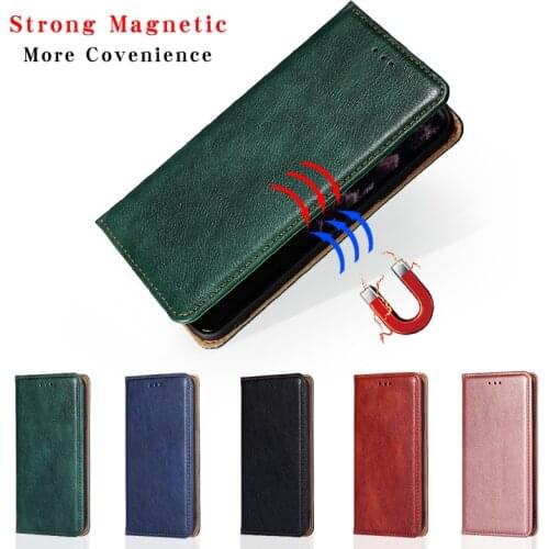 Leather Flip Cover For OPPO F17 Pro 6.43inch Case Wallet Card Stand Magnetic Book Cover Phone Case for OPPO Reno 4 Lite CPH2119