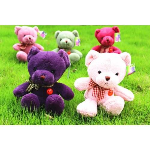 18cm lovely teddy bears toys bears doll one set / 20 pieces dolls ,activity gift, Christmas gift b9489