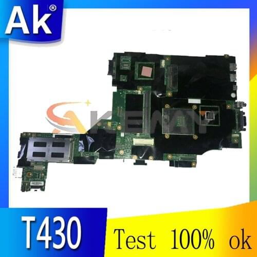 Akemy For Lenovo ThinkPad T430 T430i Laptop Motherboard Discrete Graphics HM77 2G Memory 100% Test OK