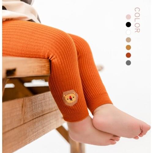 2020 Ins Fashion Baby Legging Baby Pants Autumn Thin Pants Girls Leggings 0-6 Years Baby Clothing
