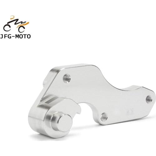 Motorcycle CNC Aluminum 320MM Floating Brake Discs Bracket Adaptor For SUZUKI RM125 RM250 RMZ250 RMZ450 DRZ400E DRZ400S RMX450