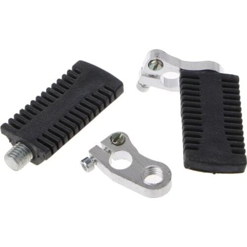Motorcycle Pedals Foot Pegs Rest Footrests Footpegs For 47/49cc Pocket Dirt Bike Mini Moto Quad ATV 40GF