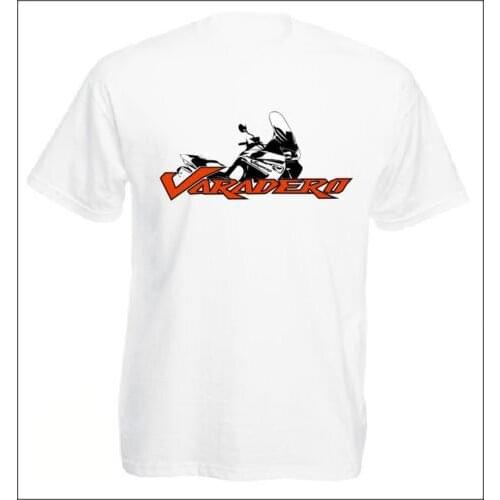 New Fashion man T Shirt 100% Cotton Men Short Sleeve Tee Shirts Varadero Xl 1000 T-Shirt Motorcycle Fans men Tee Shirts