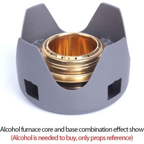 Outdoor Camping Grill Stove Stand Alcohol Pot Rack Stand Camping Hiking Fishing Furnace Support Aluminum Alloy Stove Pot Racks