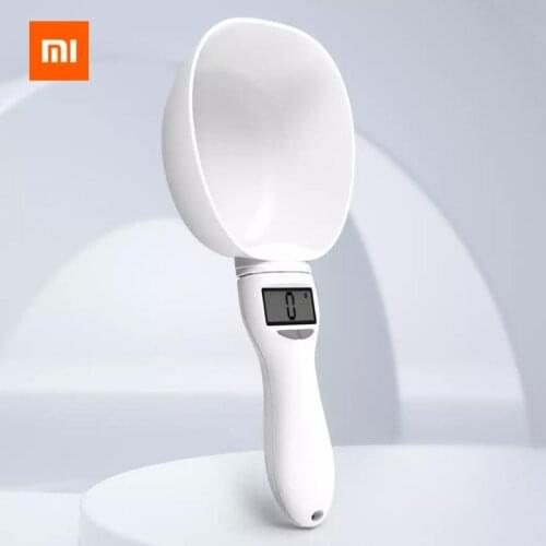 Xiaomi Portable HD Digital Dog Food Spoon Scale Measuring Spoon Gram Electronic Spoon Weight Volume Pet Scale High Quality