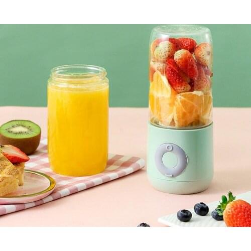 Portable Mixer USB Electric Fruit Juicer Handheld Smoothie Maker Blender Stirring Rechargeable Mini Food Processor Juice Cup