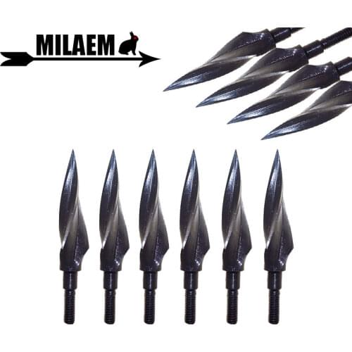 6/12pcs Archery Arrowhead 150Gr Steel Broadhead Tips Target Arrow Points Compound/Recurve Bow Arrow Hunting Shooting Accessories