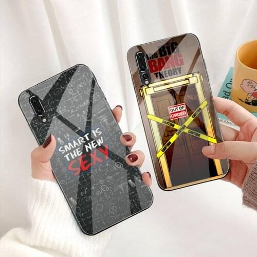The Big Bang Theory TV Phone Case Tempered Glass For Huawei P30 P20 P10 lite honor 7A 8X 9 10 mate 20 Pro