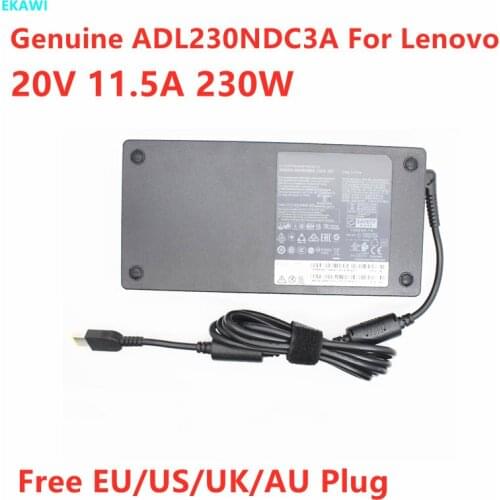 Genuine 20V 11.5A 230W AC Adapter For Lenovo Thinkpad Y540 Y740 T440S T450 L440 L450 W540 P50 P51 P70 P71 Laptop Power Charger