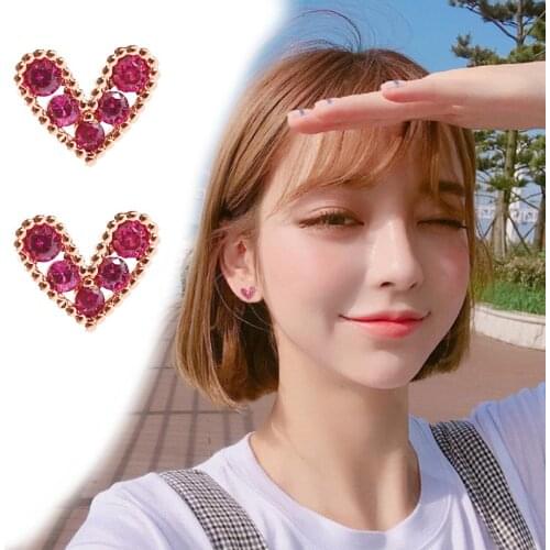 JIOFREE Korean fashion luxury charm No pierced Clip on Earrings zircon women love jewelry wholesale gift free shipping