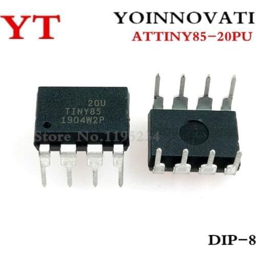 10 PCS ATTINY85-20PU ATTINY85 20PU ATTINY85- 20 ATTINY85 DIP Best quality
